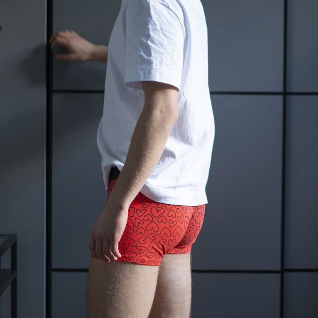 Mutande da uomo SOXO divertenti Mały ale wariat suola TPR grigio