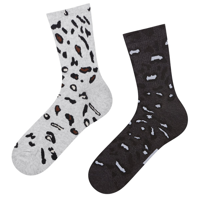 Calze da donna SOXO con pantera nera - confezione da 2 pezzi