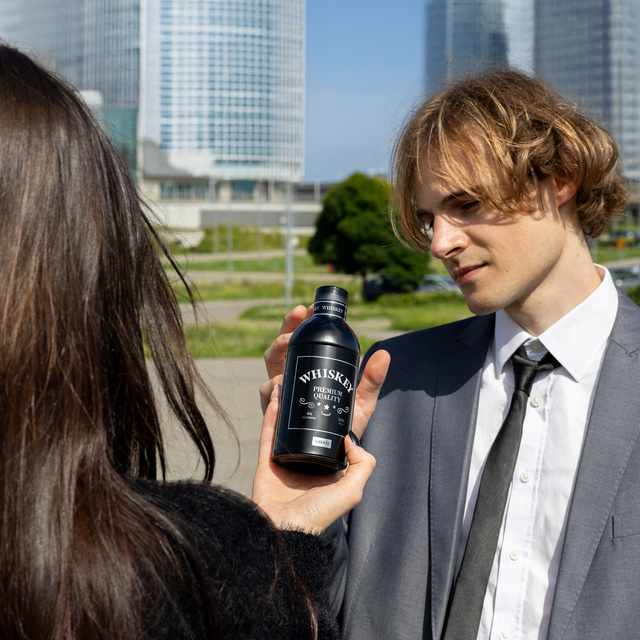 Boxer da uomo di whisky in una bottiglia SOXO | Un'idea per un regalo