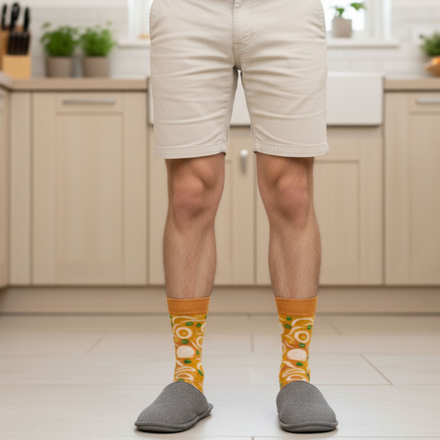 Calzini da donna | Zuppa di cipolle SOXO GOOD STUFF da uomo in un regalo per lei | per Lui Unisex