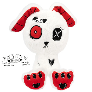 Gus Fink, gatto bianco mascotte Numb x Bunny