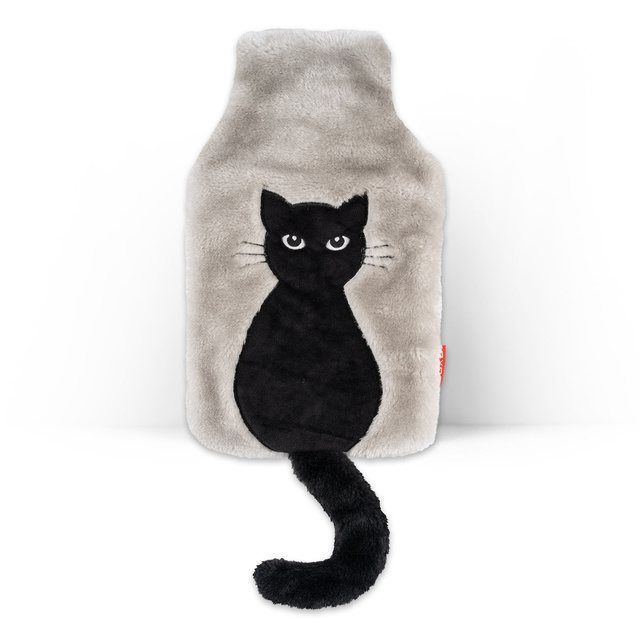 Borsa dell'acqua calda gatto con coda SOXO 1,8 L