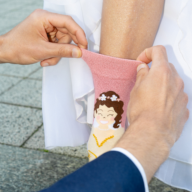 Calzini da donna e da uomo SOXO marito e moglie in confezione – 2 paia