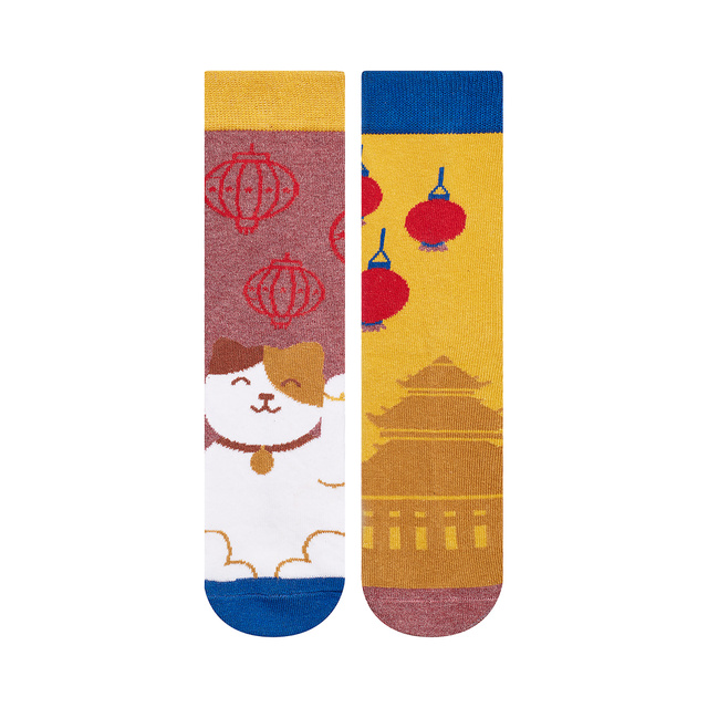 Calzini da donna classici SOXO GOOD STUFF 4 coppie