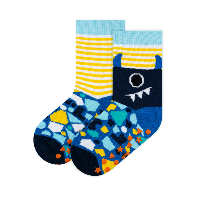 Set di 3 calzini colorati per bambini SOXO monsters