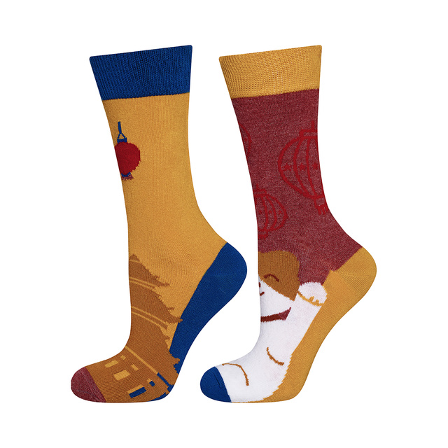 Calzini da donna classici SOXO GOOD STUFF 4 coppie