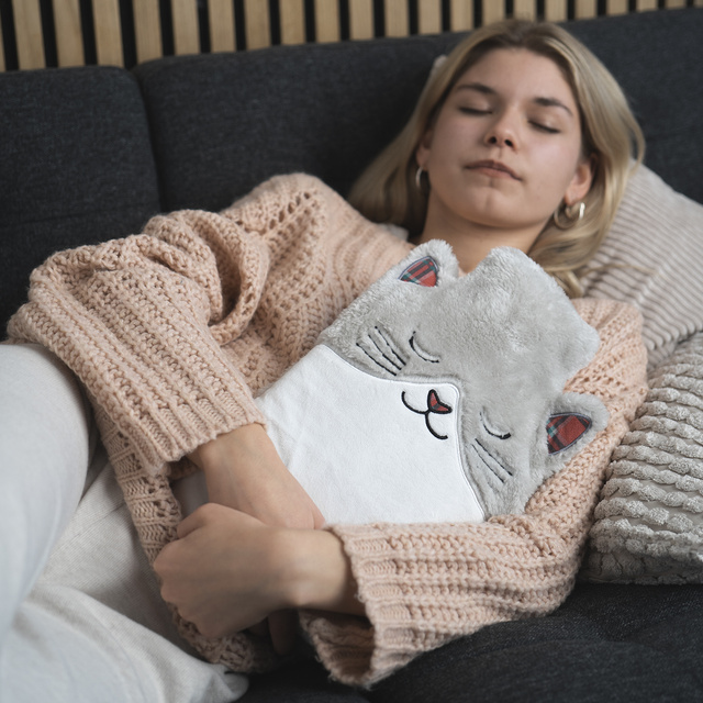 Scaldino per gatti Soxo in peluche | idea regalo 