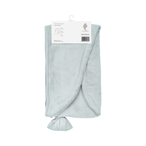  MOMO WAY turbante da bagno grigio - asciugamano