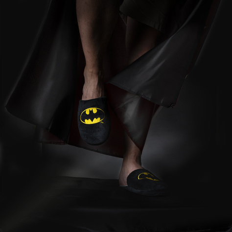 Pantofole da uomo SOXO Batman DC Comics | in una confezione regalo