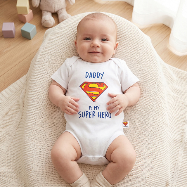 Set di 4 body da bambino Warner Bros Superman