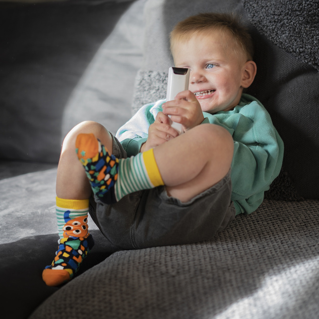 Set di 3 calzini colorati per bambini SOXO monsters