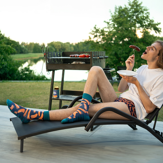 Boxer da uomo SOXO salsicce in scatola | Regalo divertente | giorno del ragazzo | Mutandine di cotone per Lui