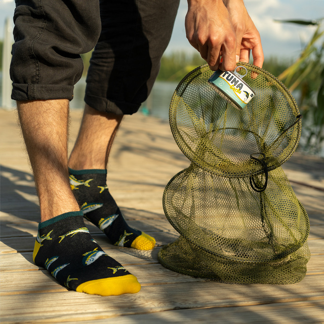 Calzini da Uomo SOXO GOOD STUFF divertenti idea regalo tonno in scatola