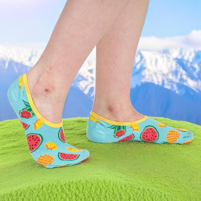 Set di 4 piedi colorati da donna SOXO