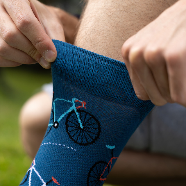 Calzini colorati da uomo SOXO bicycle - 3 paia 