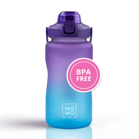 Borraccia 1,5L viola e blu | BPA free 