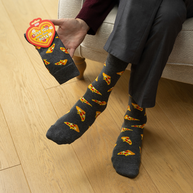 Calzini Love You More Than Pizza