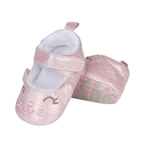 Pantofole rosa SOXO gatti con pelo