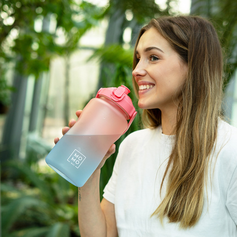 Borraccia 1,5L rosa e blu | BPA free 