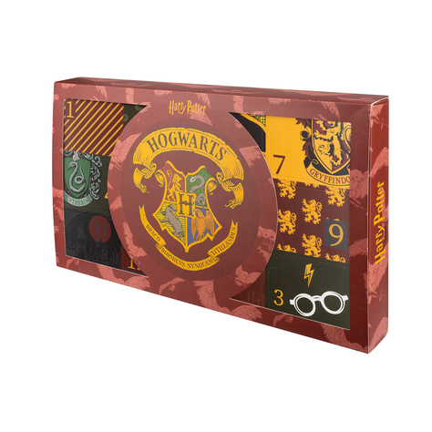 Calendario dell'avvento di Harry Potter Set di 6 calze SOXO da uomo