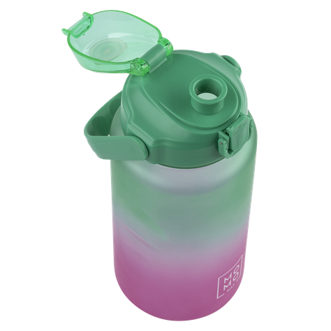 Borraccia 1,5L verde-rosa | BPA free 