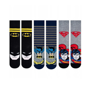 Calze da uomo DC Comics Batman/Superman - 3 paia