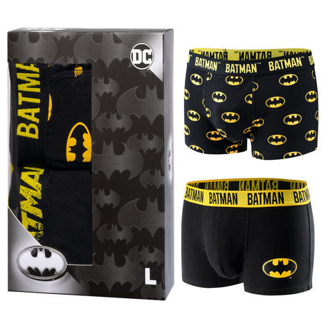 Set di 2 boxer da uomo Batman un'idea perfetta per un regalo di Natale