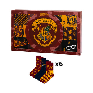 Set regalo con Calzini Harry Potter 6-Pack