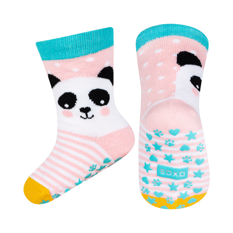 Set di 3 calzini colorati per bambini SOXO animali