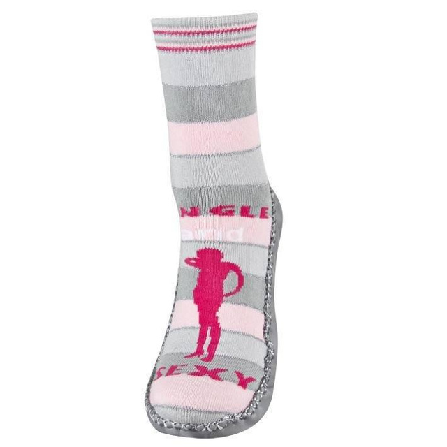 Pantofole da donna SOXO Single and sexy suola di pelle multicolore