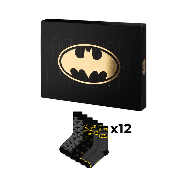 Calendario dell’Avvento con Calzini Batman 12-Pack