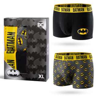 Set di 2 boxer di Batman | Idea regalo | giorno del ragazzo | Mutandine di cotone