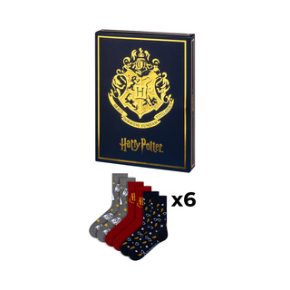 Calendario dell’Avvento con Calzini Harry Potter 6-Pack
