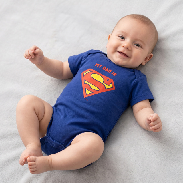 Set di 4 body da bambino Warner Bros Superman