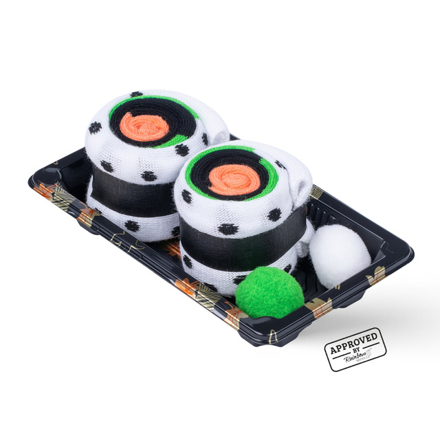 Calzini da donna da uomo colorati SOXO sushi 