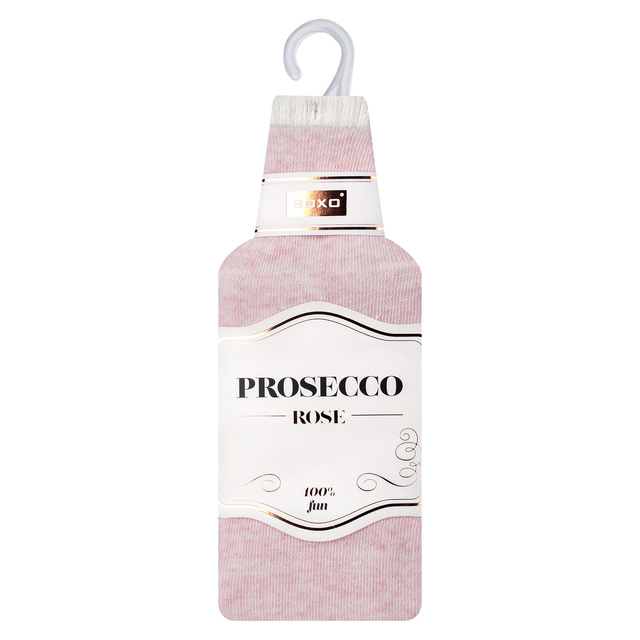 Calzini da donna SOXO | Prosecco in banderuola | idea per un regalo per una fidanzata | Festa di San Nicola