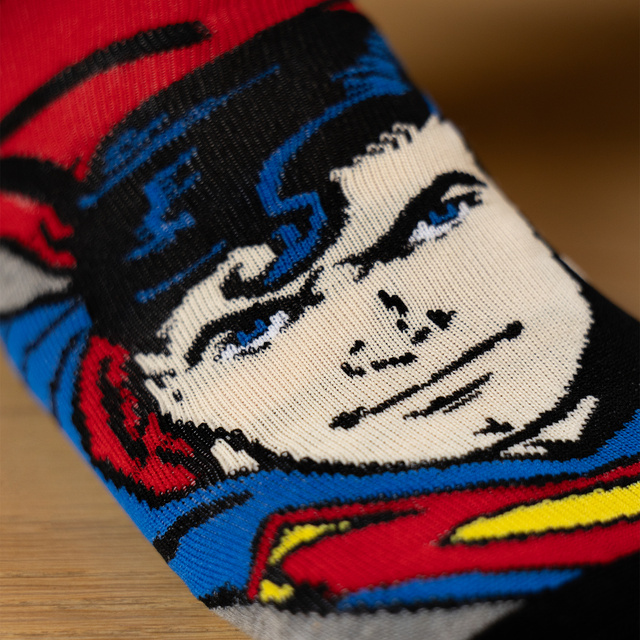 Calze da uomo DC Comics Batman/Superman - 3 paia