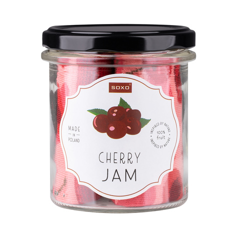 SOXO GOOD STUFF calzini da donna cherry jam in barattolo