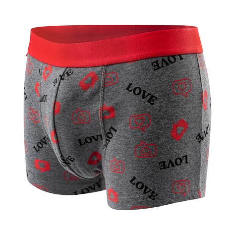 Set di 2x boxer SOXO per un regalo per lui in cotone