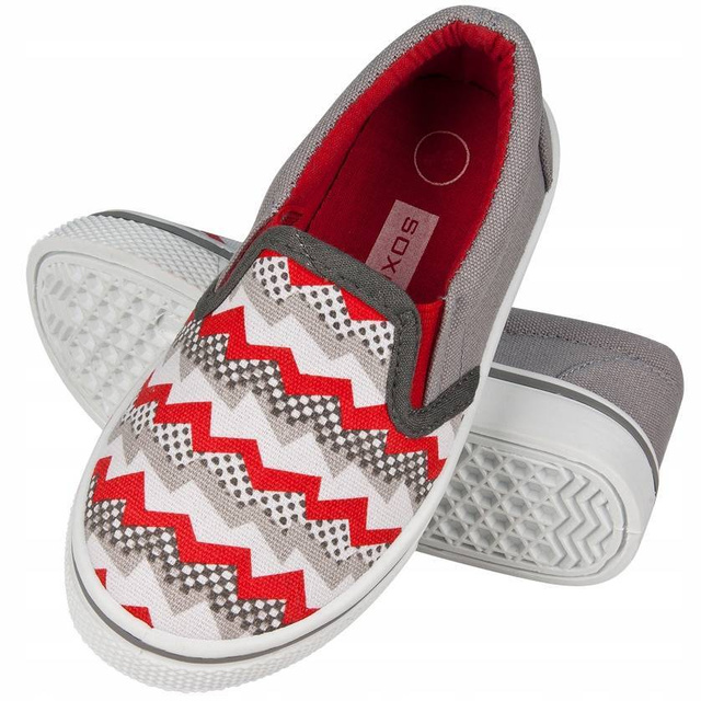 Sneakers per bambini SOXO colorate con motivi