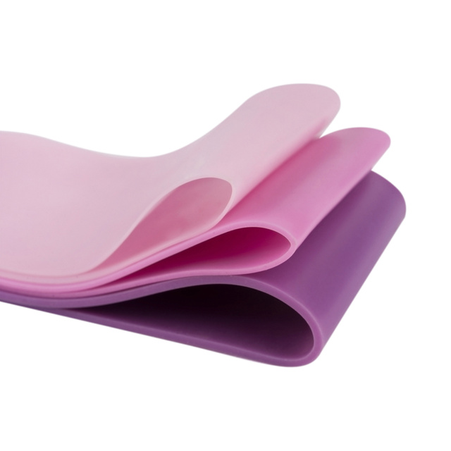 Set di 3x bande di resistenza rosa Soxo per l'esercizio fisico 
