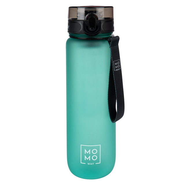 MOMO WAY Borraccia verde | resistente e pratica | BPA free | Tritan