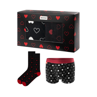 Set di boxer e calzini da uomo SOXO per un regalo per lui in cotone
