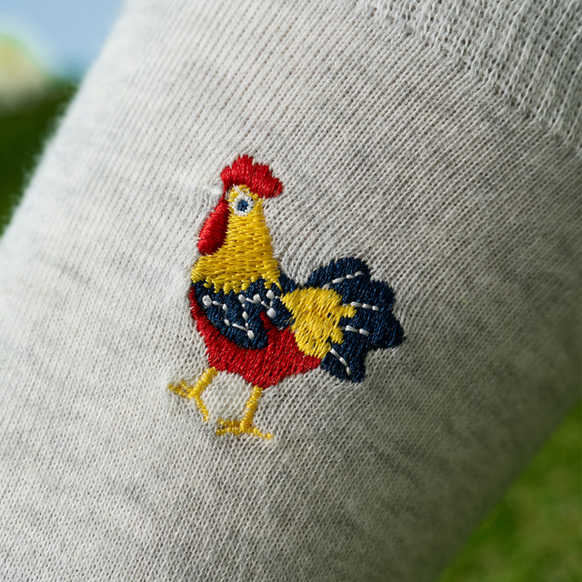 Calzini Colorati da Uomo SOXO Uova di Campagna - 3 paia