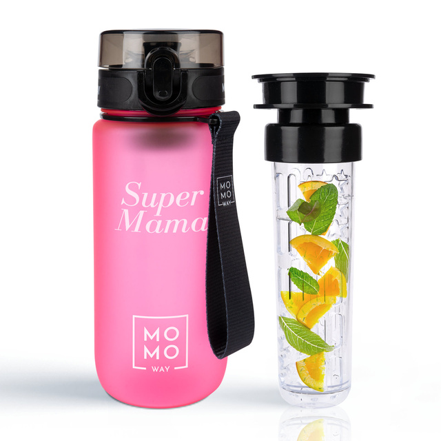 Borraccia 1,5L rosa e blu | BPA free 