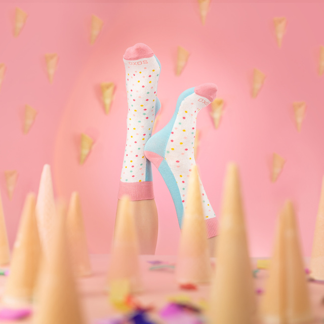 Calze da donna SOXO | Gelato in scatola | Grande idea regalo