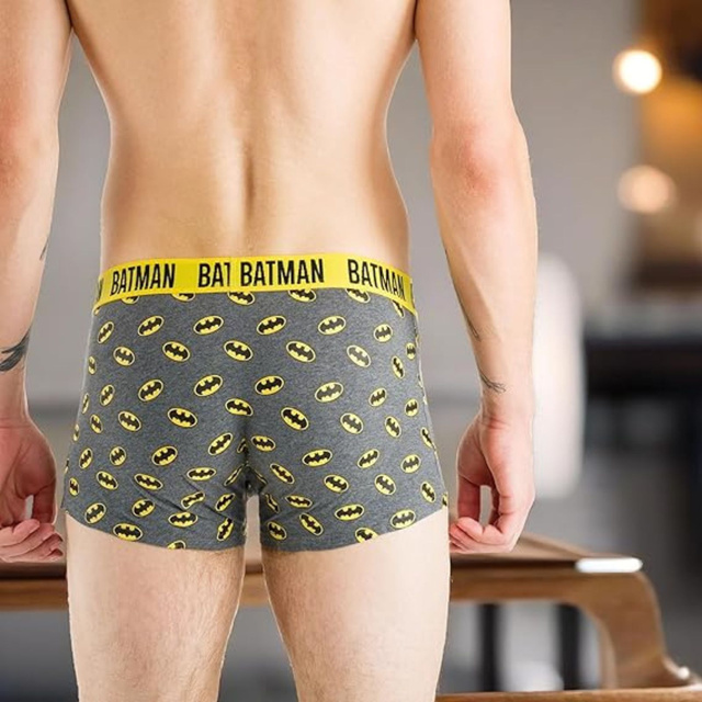 Set di 2 boxer di Batman | Idea regalo | giorno del ragazzo | Mutandine di cotone