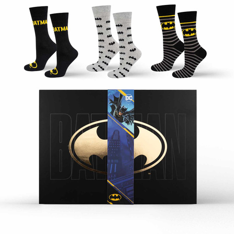 Calendario dell'avvento di Batman Set di 12 calze SOXO da uomo