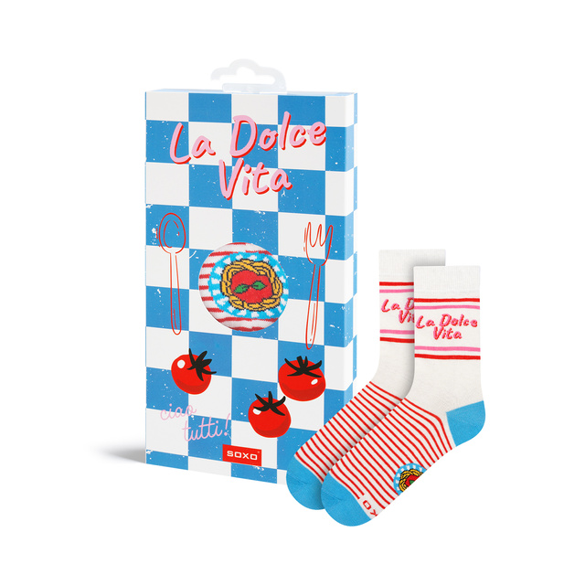 Calzini Biglietto La Dolce Vita