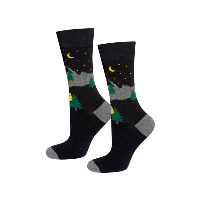 Calzini colorati da uomo SOXO Adventure - 5 paia